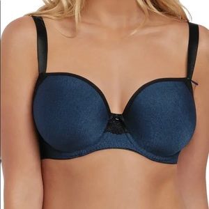 FREYA Deco Amour Molded Underwire Plunge Bra